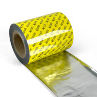 Película en Rollo de PVC y PE de Grado Alimenticio para Envasado de Helados Personalizados en Pequeños Lotes, Soluble en Agua para Chocolate