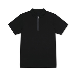 Top Quality Mens <b>Polo</b> Shirt Durable Cotton Polyester Blend <b>Zip</b> <b>Up</b> <b>Polo</b> Shirt Sports and Gym Wear <b>Polo</b> Shirt For Mens - Product Image 1