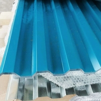 Tôles ondulées galvanisées pré-revêtuées pour toiture G450 G550 DX51D DX52D, résistantes à la corrosion, tuiles en acier coloré, tôles ondulées