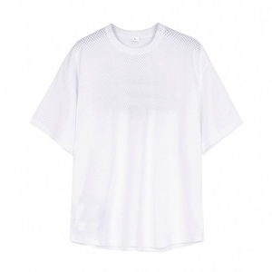 T-shirts pour hommes à col rond OEM 100% coton | T-shirt à manches courtes imprimé personnalisé motif lettre peigné Logo personnalisé couleur vente en gros - Product Image 2