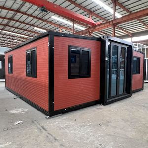 コンテナハウスキッチンモバイルプレハブ住宅折りたたみ式コンテナハウス米国フロリダへの送料無料販売