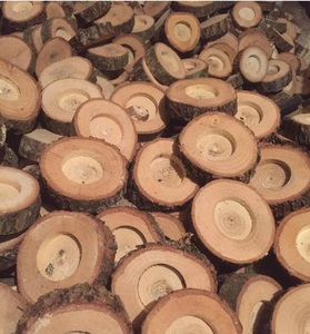 Soporte de madera rústica de madera natural para velas de candelita, decoración del hogar y comedor, soporte de vela elegante y linternas - Product Image 4