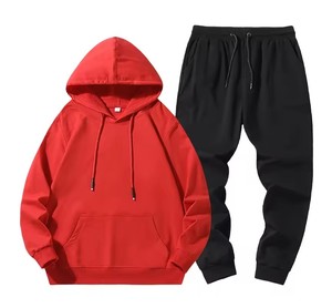 ชุดวอร์มเทคฟลีซผู้ชายแบบแห้งเร็ว สีพื้นเรียบง่าย สำหรับฤดูหนาว ปี 2026 - Product Image 2