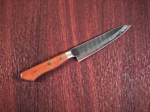 มีดเชฟสแตนเลสด้ามไม้กุหลาบสไตล์ญี่ปุ่นมีดทำครัวเหล็กกล้าคาร์บอน - Product Image 2