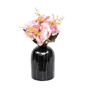 Vase à fleurs en métal fait à la main moderne vase décoratif de luxe artisanal pour décor de table élégant à la maison pour l'approvisionnement en vrac - Product Image 3