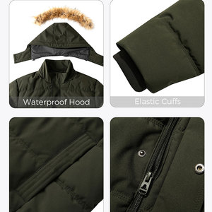 Dernière conception pas cher prix haute qualité hommes vêtements personnalisé imprimé logo 100% polyester léger doudoune hommes - Product Image 5