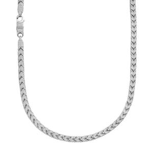 สร้อยคอเงินแท้ 925 ชุบเงิน ประดับเพชร CZ มอยส์ซาไนต์ 6 มม. สไตล์ฮิปฮอปสำหรับผู้ชาย เหมาะสำหรับงานแต่งงาน เครื่องประดับแฟชั่น - Product Image 5