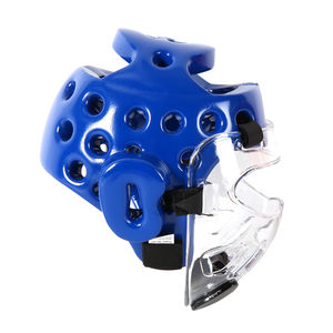 Custom Logo Adult Children PU Head Guard Taekwondo Head Protector Boxing MMA <b>Karate</b> <b>Equipment</b> Training Taekwondo Helmet - Product Image 2