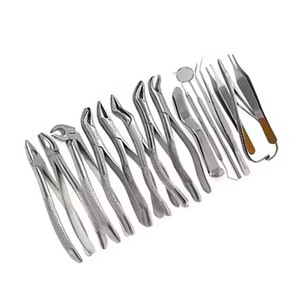 Juego de extracción dental y cirugía oral menor Kit quirúrgico de extracción de dientes de dentista de acero inoxidable Fida Surgical - Product Image 3