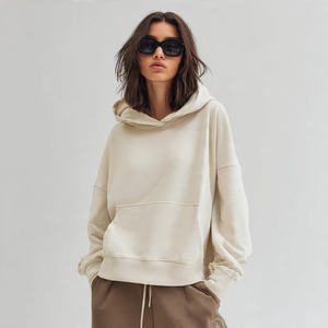 <b>Women</b> Printed Eco-Friendly Boxy Oversized Pullover Hoodie Winter <b>Fleece</b> Baggy <b>Tops</b> Streetwear - Product Image 1