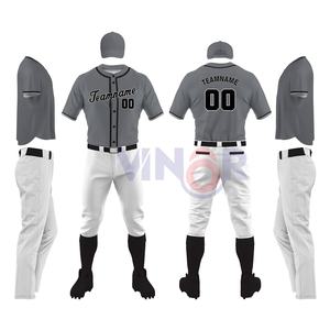 Meilleur matériel uniforme de baseball à prix abordable pour hommes femmes/Nouveau design uniforme de baseball en polyester de haute qualité - Product Image 1