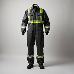 Overol de seguridad de alta visibilidad para servicios de emergencia y trabajadores Overol de seguridad para protección contra el clima y visibilidad - Product Image 3