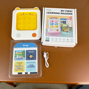 Machine d'apprentissage vocale en anglais pour enfants, jouet éducatif préscolaire parlant OEM pour l'apprentissage de l'anglais chez les tout-petits - Product Image 6