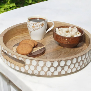 Jarrón de Resina con Incrustaciones de Hueso Art Deco, Hecho a Mano, Ecológico, de la Mejor Calidad, Diseño Personalizado para Decoración del Hogar y la Cocina, Proveedor Directo de la India - Product Image 1