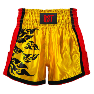 Pantalones cortos deportivos de MMA y boxeo de poliéster elástico de mejor rendimiento para entrenamiento unisex - Product Image 4