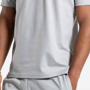 เสื้อโปโลคุณภาพสูงสำหรับฤดูร้อนเสื้อยืดผ้าระบายอากาศเสื้อโปโลถักแบบลำลองปักลวดลายสีพื้น - Product Image 6