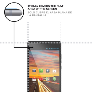 ฟิล์มกันรอยหน้าจอ ANTISHOCK สำหรับฟิล์มป้องกันโทรศัพท์มือถืออาร์คอส 50b ออกซิเจน พรีเมียม - Product Image 3