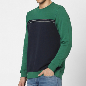 เสื้อสเวตเชิ้ตมีฮู้ดแขนยาวมีซิปแบบลำลองสำหรับผู้ชายผ้าฝ้าย100% - Product Image 3