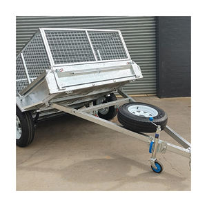 Remolque volquete galvanizado para aplicaciones de construcción y agrícolas, remolque estable, transporte confiable de cargas pesadas - Product Image 3