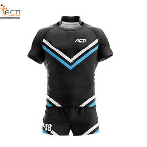 Calidad superior por encargo para los hombres Rugby Uniforme Pakistán Hecho en logotipo personalizado Impreso Rugby Uniforme para el desgaste del equipo - Product Image 2