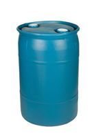 Fût en plastique carré de qualité alimentaire, prix d'usine, 200 litres, bleu, pour expédition