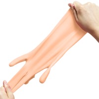 Guantes de goma impermeables para limpieza de platos, manoplas modernas de goma para uso doméstico y cocina