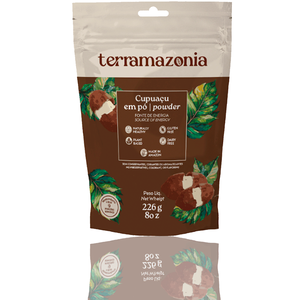 Poudre de Cupuaçu Terramazonia 226g, naturellement saine, à base de plantes, fabriquée à partir d'un superfruit brésilien de qualité supérieure - Product Image 3
