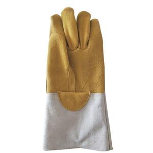 Meilleures ventes de gants de soudage en cuir de service OEM avec respirabilité et prise en main Gants de soudage antidérapants résistants à la chaleur - Product Image 3