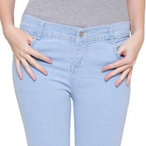 Vente en gros Streetwear élégant pour hommes Pantalon en denim d'hiver Motif solide Logo personnalisé Respirant avec quantité minimale de commande bas - Product Image 6