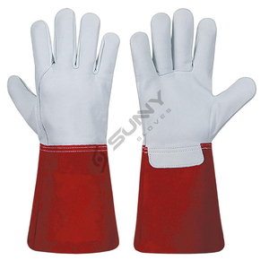 Guantes de soldadura Tig de Color blanco lavables, alta calidad, Unisex, disponible en diferentes tamaños y colores - Product Image 5