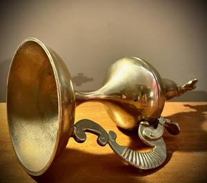 Décor religieux en laiton encensoir brûleur d'encens avec croix et poignée Vintage église autel brûleur en laiton pour la prière culte décoration - Product Image 5