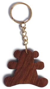 Wood <b>Elephant</b> Hand Carved Wooden Key Chain Pack of 10 for Wholesale Supplier From India Home Decor Decorative Objects - Product Image 6