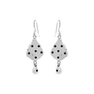 Boucles d'oreilles pendantes en argent Sterling turquoise naturel faites à la main à la mode Boho bijoux cadeau pour les femmes saint valentin fête de mariage - Product Image 2