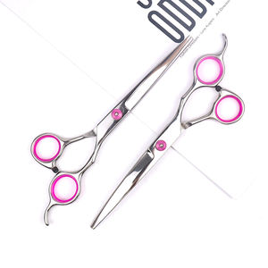 Tijera de afeitar profesional hecha a medida con mango elegante Corte de cabello de alta calidad para uso en salón Punta de hoja afilada - Product Image 2