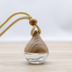 Botella de Perfume Duradera para Coche con Tapa de Rosca de Vidrio, Capacidad de 5ml, Cordón para Colgar, para Uso con Productos Químicos - Product Image 3