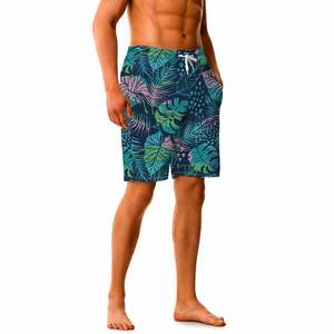 กางเกงขาสั้นผู้ชายลายพิมพ์แบบ Heat-Transfer สำหรับฤดูร้อน คุณภาพสูง เป็นมิตรกับสิ่งแวดล้อม ระบายอากาศได้ดี สไตล์สตรีท - Product Image 3