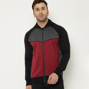 Sudadera con Capucha Ligera Personalizada 100% Algodón para Hombre, Sudadera con Cremallera Lisa Teñida, Ropa Casual de Invierno OEM, Sudadera Lisa Teñida para Hombre - Product Image 3