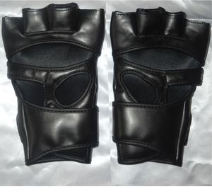 Guantes de Boxeo Profesionales de Piel Sintética PU con Cordones para MMA y Muay Thai, Diseño Personalizado - Product Image 2