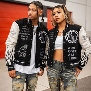 Chaqueta de Béisbol de Moda para Mujer, Estilo Casual, Ajustada, Multifuncional, con Contraste de Color, Botones, Tendencia 2026 - Product Image 1