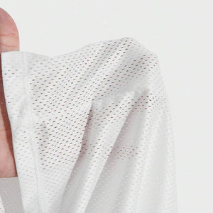 Camiseta de tiro de baloncesto con estampado Sublim personalizado, malla polivinílica transpirable 180GSM, camiseta de manga larga de fútbol americano, camiseta de malla - Product Image 2