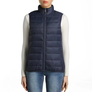 <b>Womens</b> <b>Puffer</b> Vest Stand Collar Quilted <b>Gilet</b> Warm Sleeveless Jacket Lightweight Winter Layer for Outdoor Casual Fashion - Product Image 3