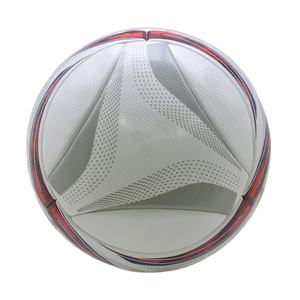 Balón de Fútbol Pakistaní de Alta Calidad, Material PU, Impresión de Logotipo Personalizada sin Costuras, Tamaño 5, Cosido a Máquina - Product Image 1