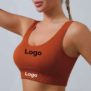 OEM Custom High Quality Workout <b>Sexy</b> Sport <b>Crop</b> <b>Top</b> Quick Dry Breathable Fitness Yoga Bra for Woman - Product Image 5