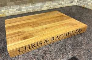 Planche à découper et plateau de service en bois - Durable, lavable au lave-vaisselle - Product Image 3