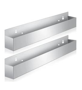 Rail mural en acier inoxydable à un seul niveau, qualité supérieure, rail lumineux, étagère suspendue en acier inoxydable - Product Image 1