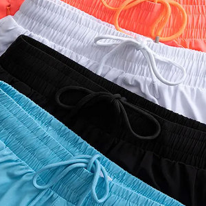 Women's Quick Dry Polyester Yoga <b>Shorts</b> 2024 Wholesale Workout Pants Elastic Waist Pockets Sport Running <b>Shorts</b> Washed <b>Technics</b> - Product Image 5