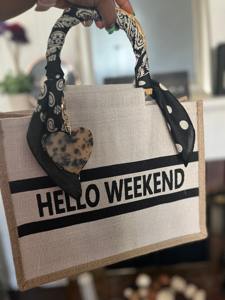 100% sacs fourre-tout en jute naturel avec poignées parfait usage quotidien sacs durables de luxe de qualité supérieure derniers prix taille extra large - Product Image 6