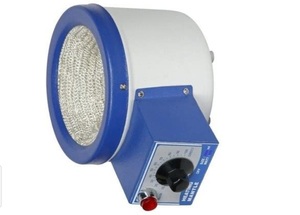 MAYALAB MHM95 <b>Laboratory</b> <b>Heating</b> Mantle Made Mild Steel 2 kW 250C Max Temp 500ml Capacity Blue + White 230V Controlled <b>Heating</b> - Product Image 3