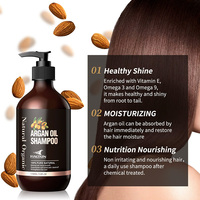 Shampooing et revitalisant sans sulfate à l'huile d'argan du Maroc biologique pour la croissance des cheveux à la biotine, marque privée, après traitement à la kératine