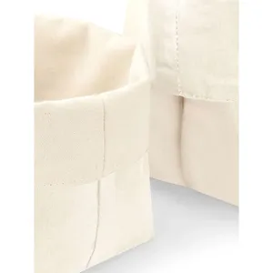 Personalized Canvas Container Reversible Organiser for Gadgets Fabric <b>Baskets</b> & Bins - Product Image 4